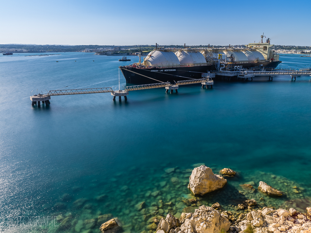 Malta - Delimara Point Schiff