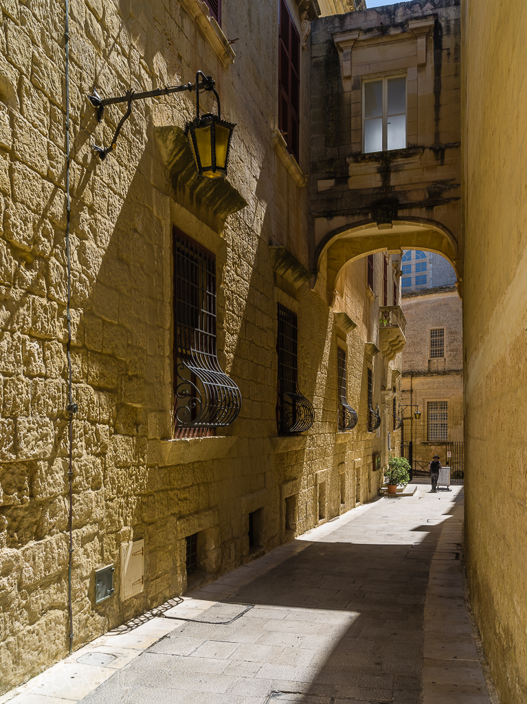 Malta - Mdina Altstadtgasse
